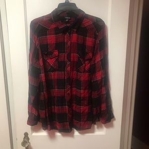 Torrid Plaid Camp Shirt